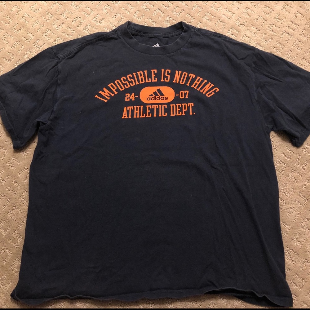 Adidas “impossible is nothing” T-Shirt